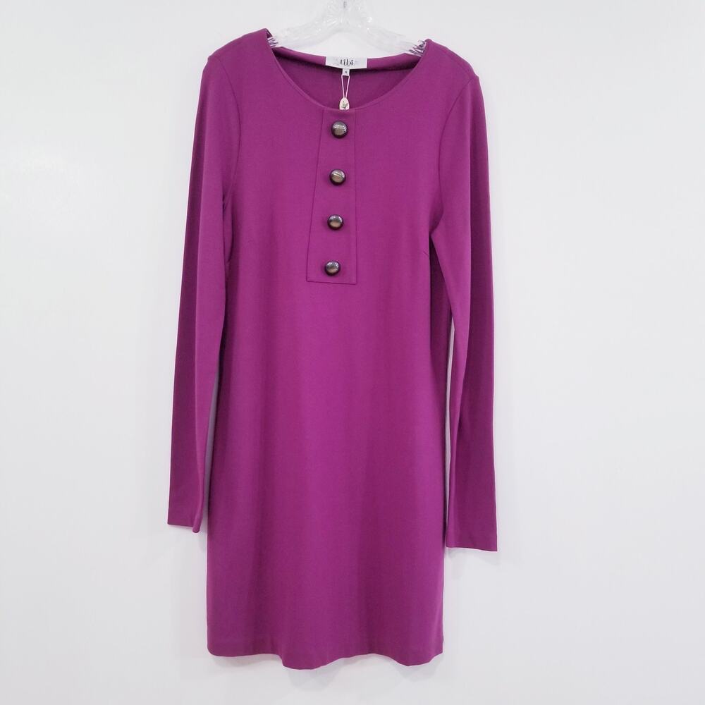 TIBI New York Purple Shift Dress
